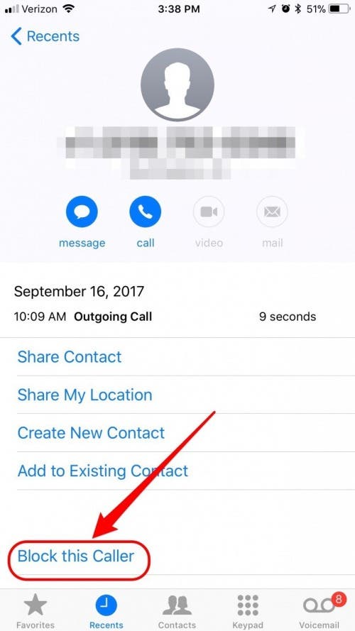 How to block a contact on iphone jena coltman